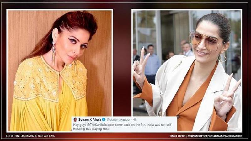 Sonam Kapoor's support for Kanika Kapoor doesn't please netizens, actor responds to flak