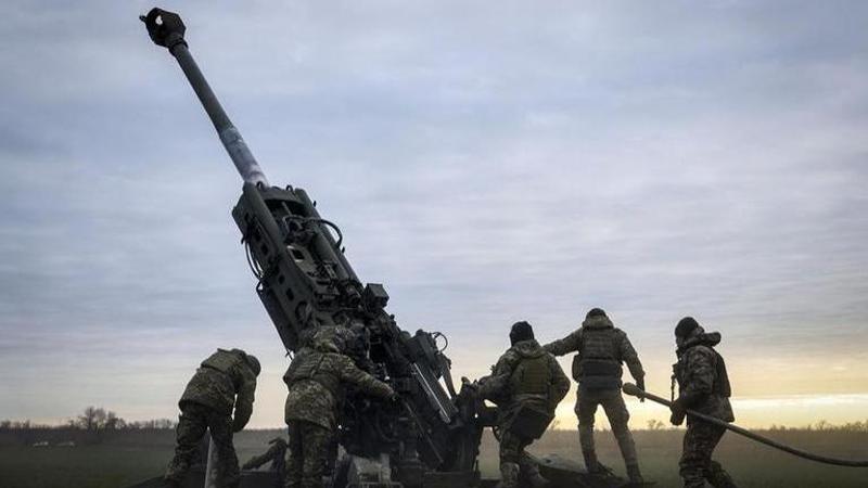 US-made M777 artillery system