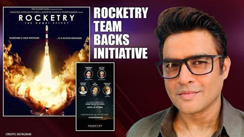 R Madhavan's 'Rocketry' team salutes spirit of Atmanirbhar Bharat in special way