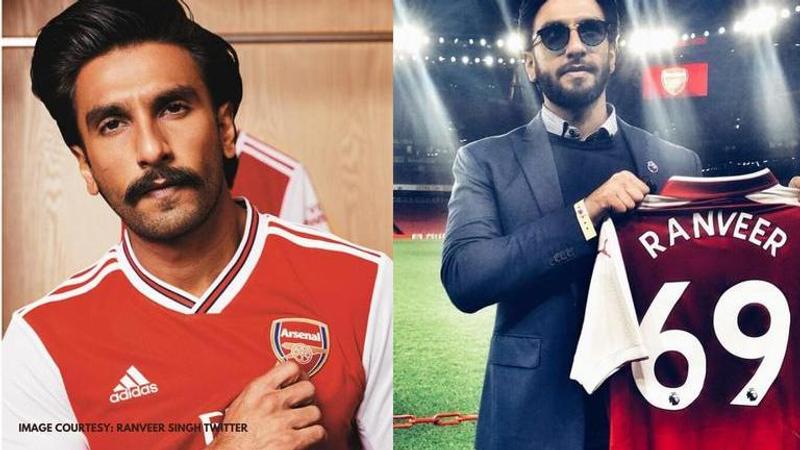 why does ranveer singh support arsenal