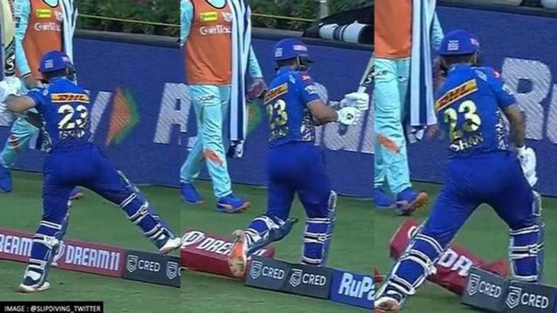 Ishan Kishan, Lucknow Super Giants, Mumbai Indians, IPL 2022, LSG vs MI, ishan kishan smashes bat, ishan kishan slams his bat, ishan kishan angry