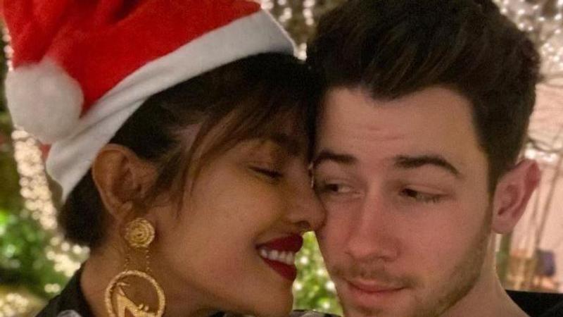 Priyanka Chopra, Nick Jonas send out Christmas cards featuring their pets & car ride