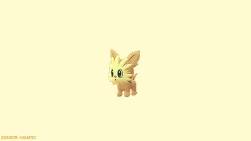 Shiny Lillipup in Pokemon GO