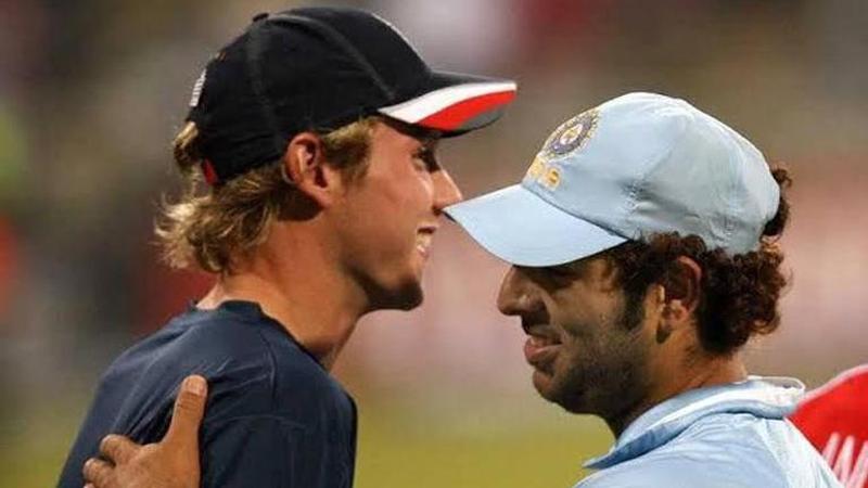 Stuart Broad, Yuvraj Singh. ENG vs AUS Ashes 2023