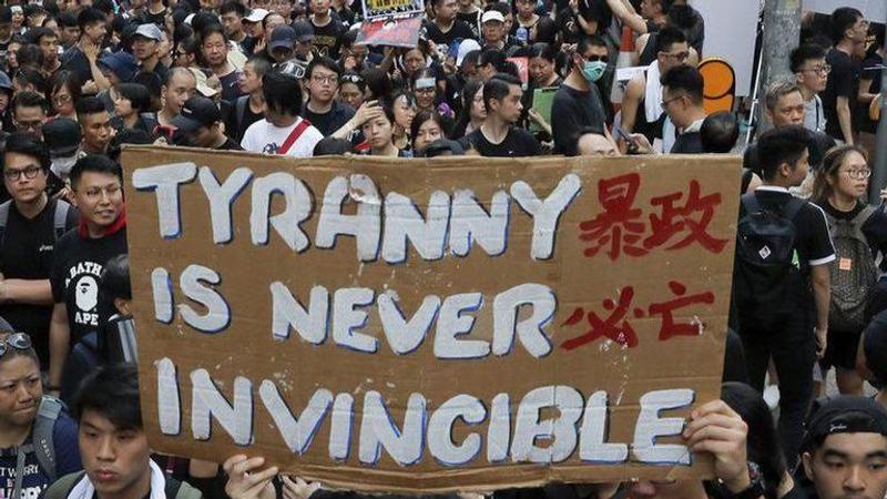 Hong Kong court throws out case against seven pro-democracy protesters