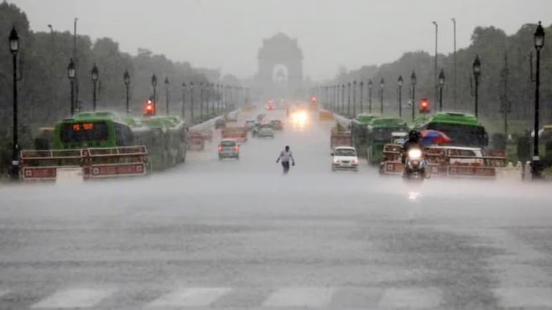 Delhi rainfall 