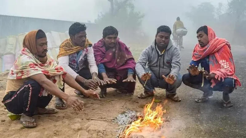 Representative image for the cold wave sweeping Jharkhand at present