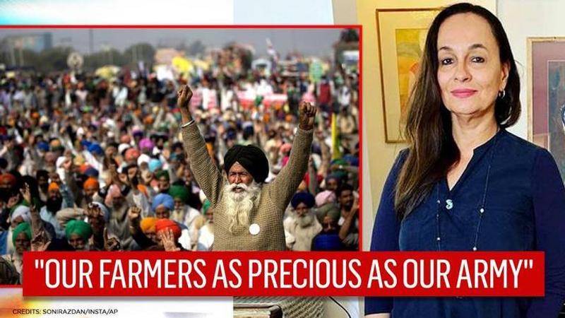 'Our farmers as precious as our Army,' says Soni Razdan as she hopes deadlock ends soon