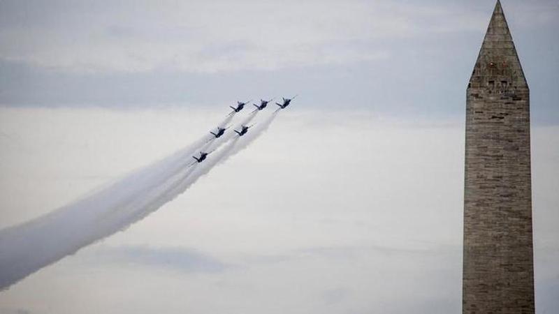 July 4th military flyovers to go over DC, 4 other cities