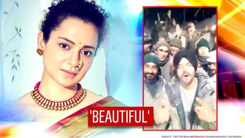 Armymen's spirited Lohri video leaves netizens impressed; Kangana Ranaut says 'beautiful'