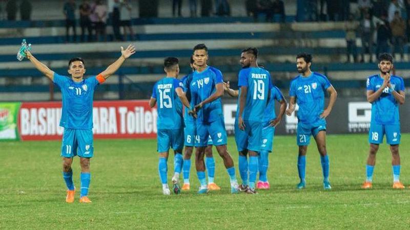 Indian football team breaches top 100 FIFA ranking for first time after 2018