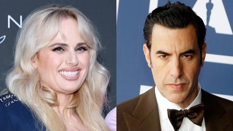 Rebel Wilson and Sacha Baron Cohen