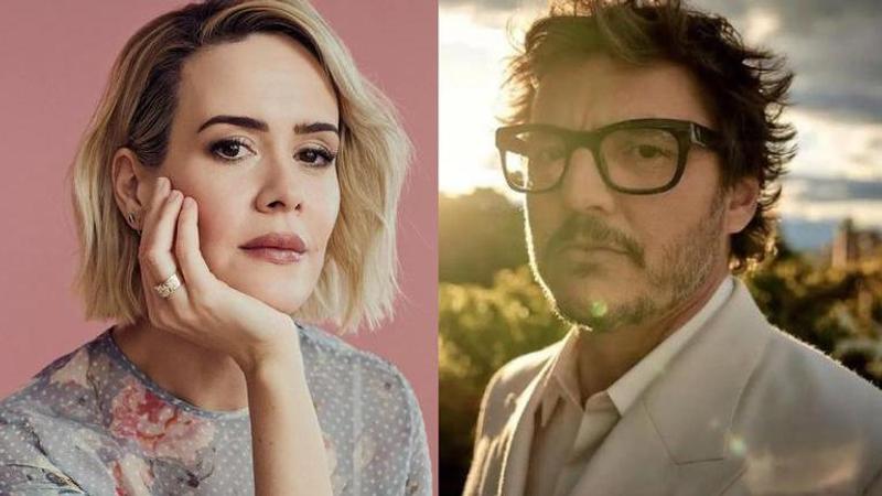 Sarah Paulson and Pedro Pascal