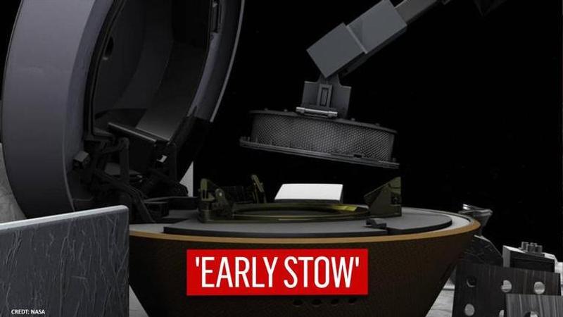 NASA's Osiris Rex to begin 'early stow' as asteroid particles continue to leak