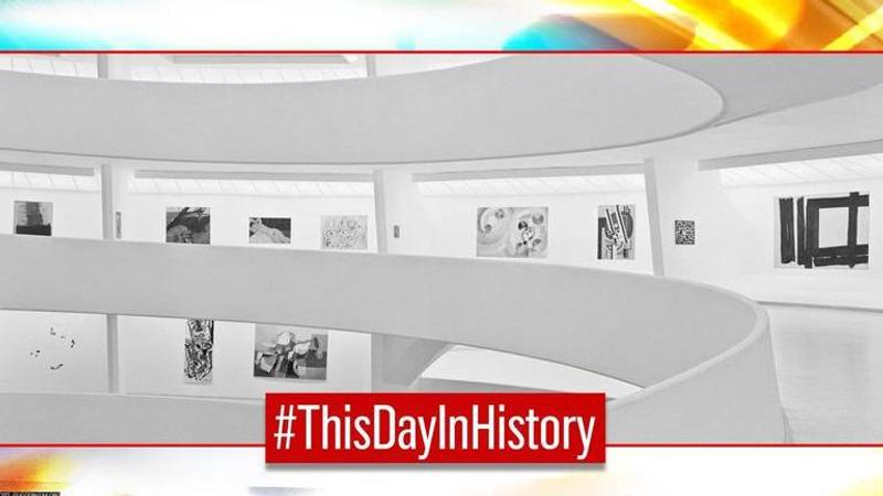 In 1959, 'cupcake shaped' Guggenheim Museum opened in New York City