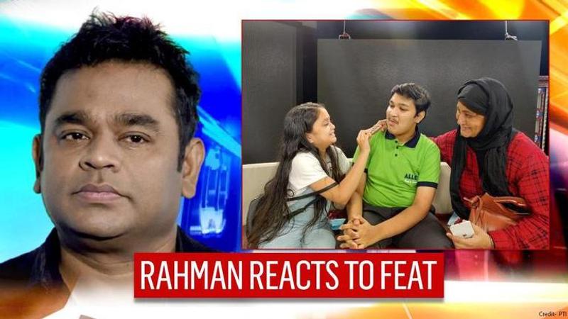 NEET topper Soyeb Aftab impresses AR Rahman, music composer expresses in 4 terms