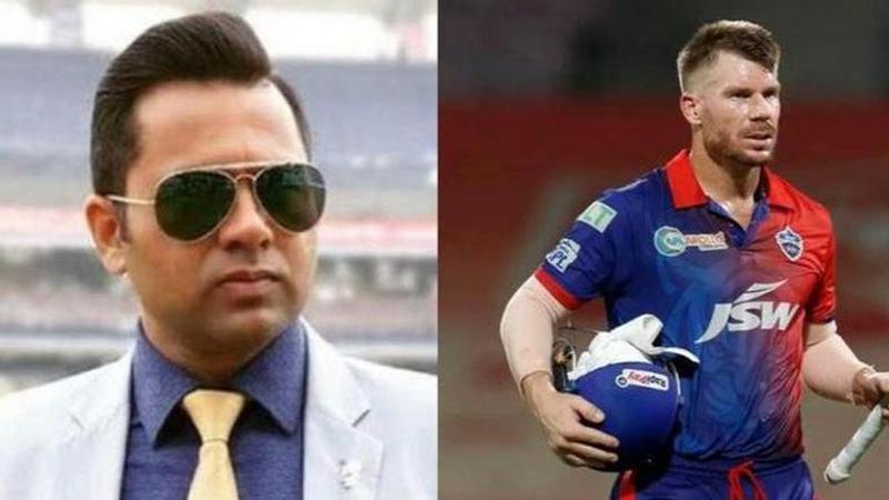 Aakash Chopra and David Warner