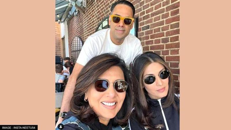 Riddhima Kapoor Sahni, Bharat Sahni, Neetu Kapoor