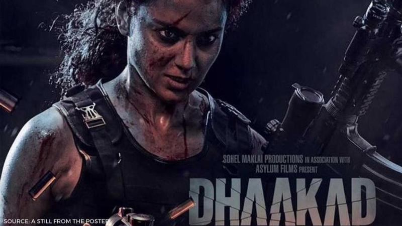 dhaakad movie cast