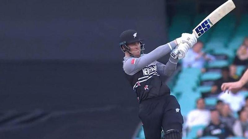 Finn Allen, Brendon McCullum, T20 World Cup, Australia vs New Zealand, T20 World Cup 2022, Finn Allen batting, Brendon McCullum batting, Devon Conway