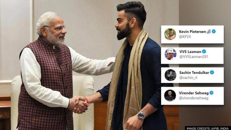 Modi birthday, PM Modi, Narendra Modi birthday, Virat Kohli, Kevin Pietersen, Sachin Tendulkar, VVS Laxman, PM Modi birthday, Kohli wishes Modi