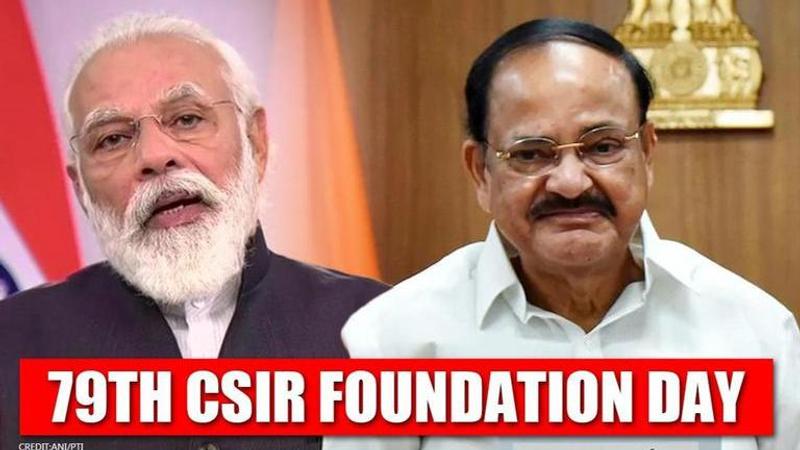 PM Modi and VP Venkaiah Naidu congratulate CSIR on its 79th Foundation Day