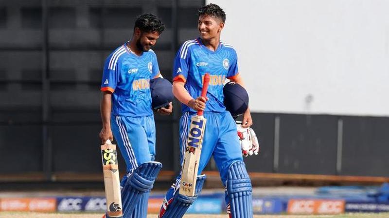 Yash Dhull, Harshit Rana shine to hand India 'A' thumping win over UAE 'A' in ACC Emerging Cup