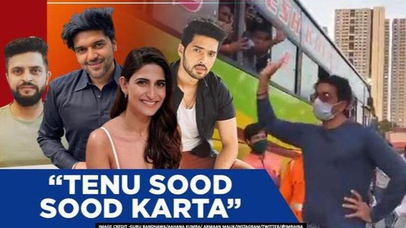 Suresh Raina, Guru Randhawa hail Sonu Sood on new video, others call him 'real life hero'