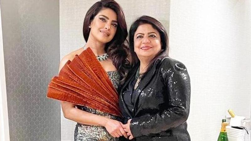 priyanka chopra's christmas with her mother