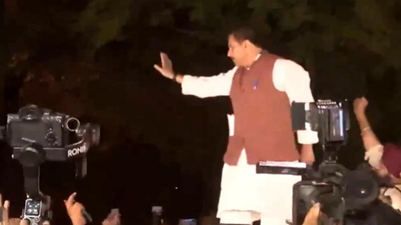 Sanjay Singh Walks Out of Jail