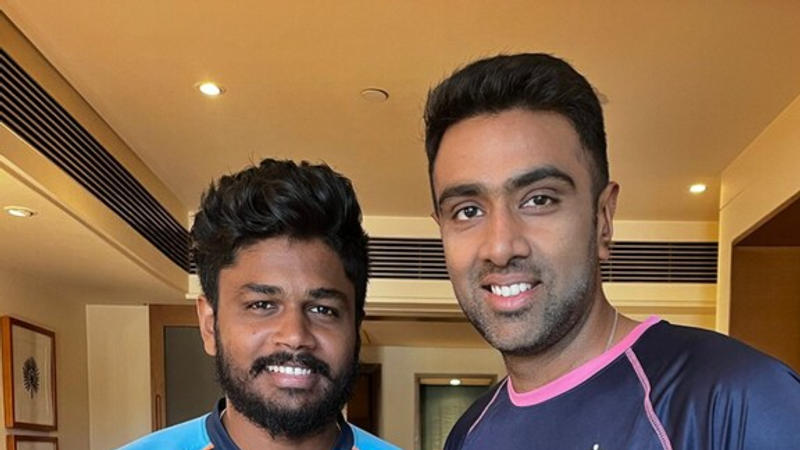 Sanju Samson and Ravichandran Ashwin