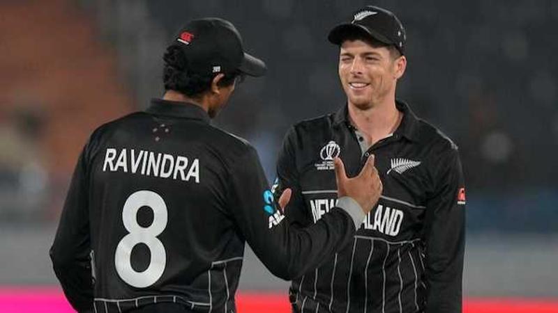 Kiwi spinner Mitchell Santner leads the list with seven wickets from two matches at an economy of 4.80.