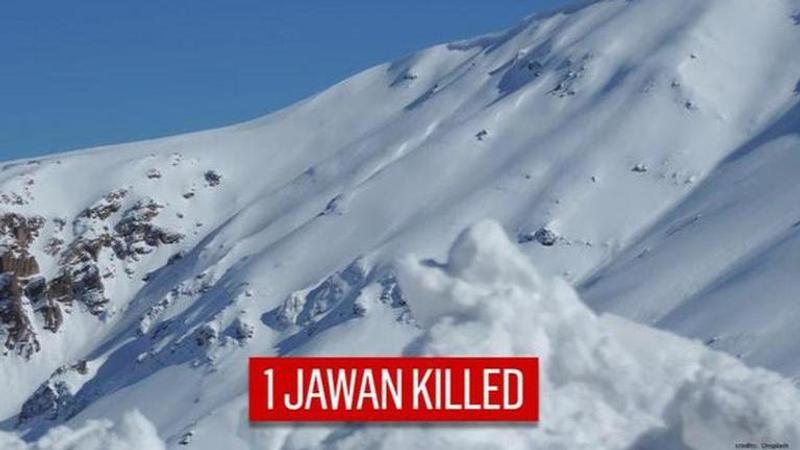 Tangdhar Avalanche: One Indian Army Jawan killed, 2 injured J&K's Kupwara district