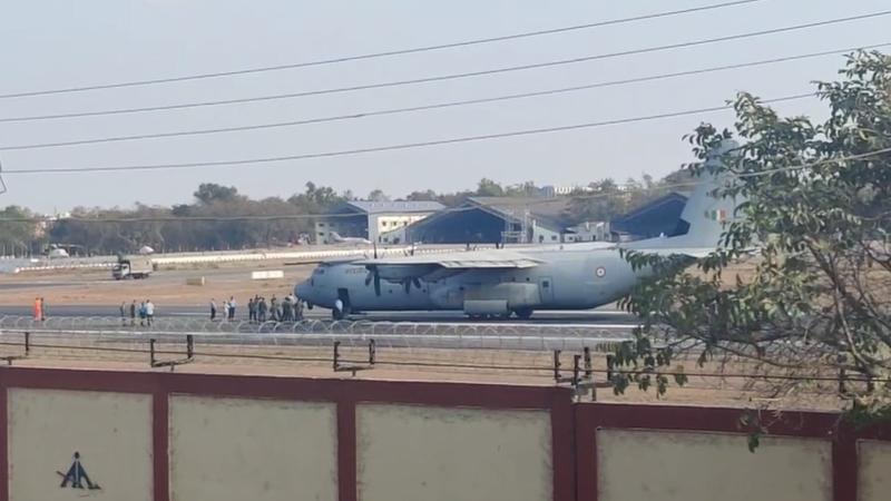 BREAKING: IAF Transport Aircraft Makes Emergency Landing At Begumpet Airport After Technical Snag