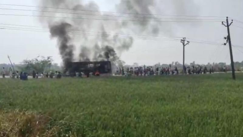 UP: High-Tension Wire Falls on Bus Enroute Ghazipur, Many Feared Electrocuted