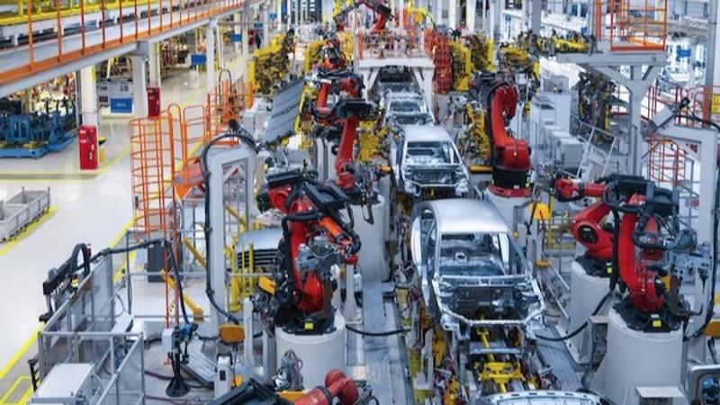 Car production downturn