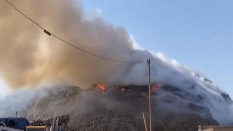 BREAKING: Fire Breaks Out at Bandhwari Landfill Site in Gurugram