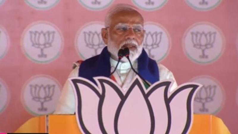 PM Modi Addresses Rally in Odisha's Cuttack | LIVE