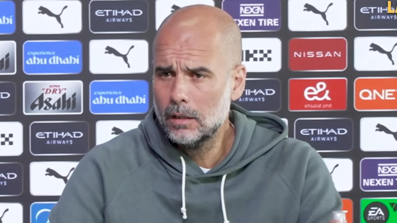 Pep Guardiola's Furious response