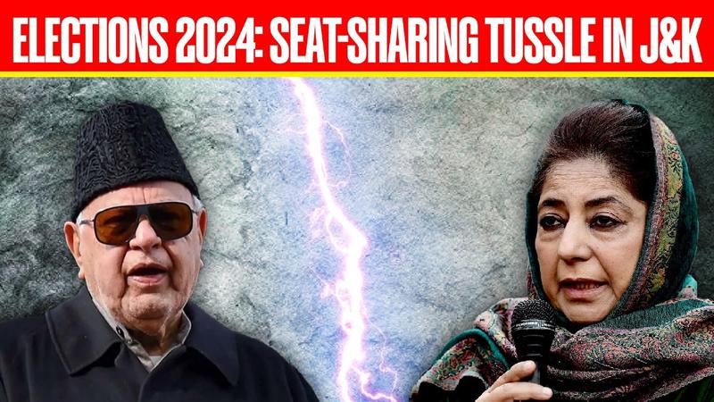 The PDP and the NC are at loggerheads over seat-sharing in Kashmir with the PDP declaring that it will be contesting on three out of five constituencies.