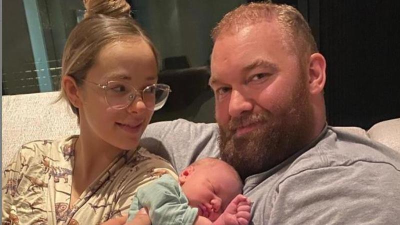 The actor welcomed his second baby