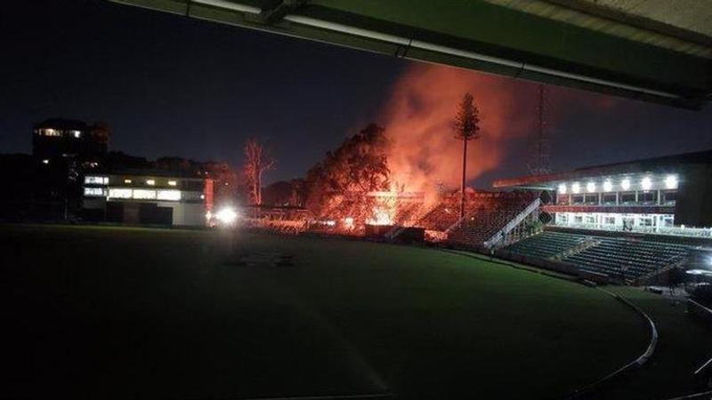 Fire breaks out at Harare Sports Club, Zimbabwe amid World Cup 2023 Qualifiers