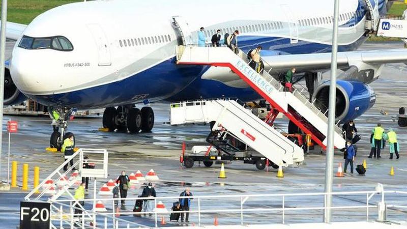 Infected Antarctic cruise passengers return to Australia