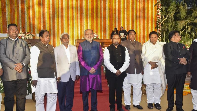 Four Jharkhand Congress MLAs inducted in the Champai Soren government