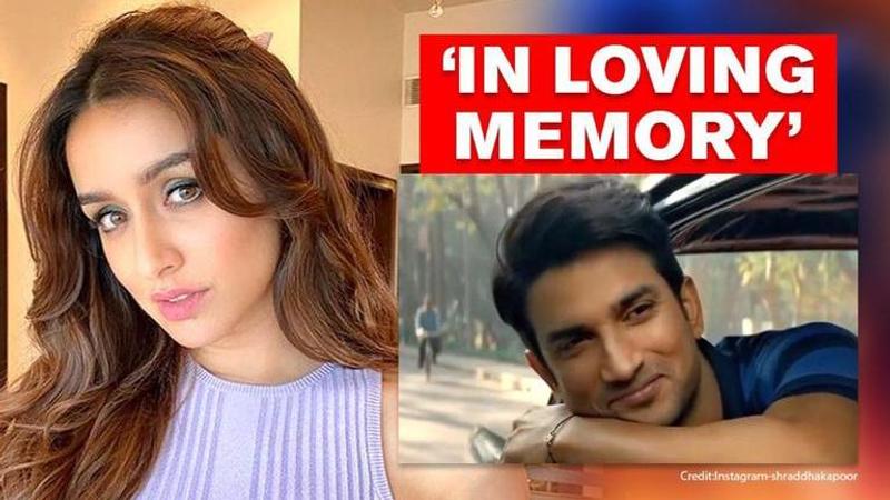 Shraddha Kapoor shares emotional video in memory of Sushant as 'Chhichhore' clocks 1 year