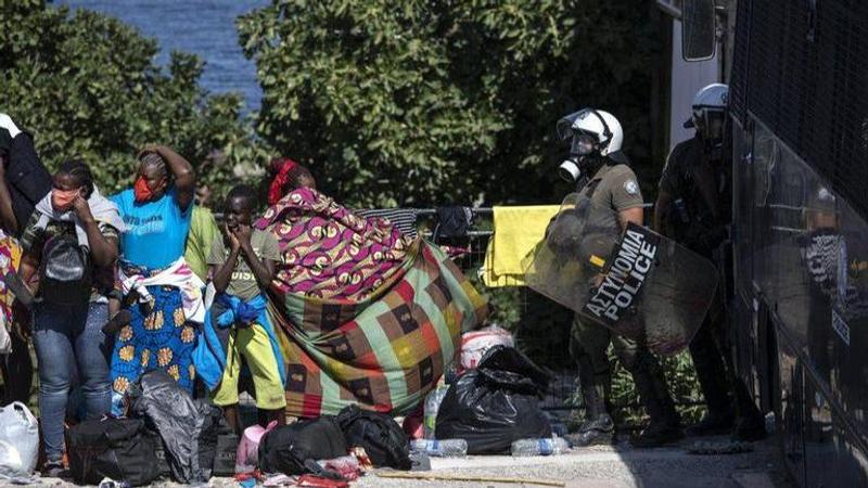 Greek riot police