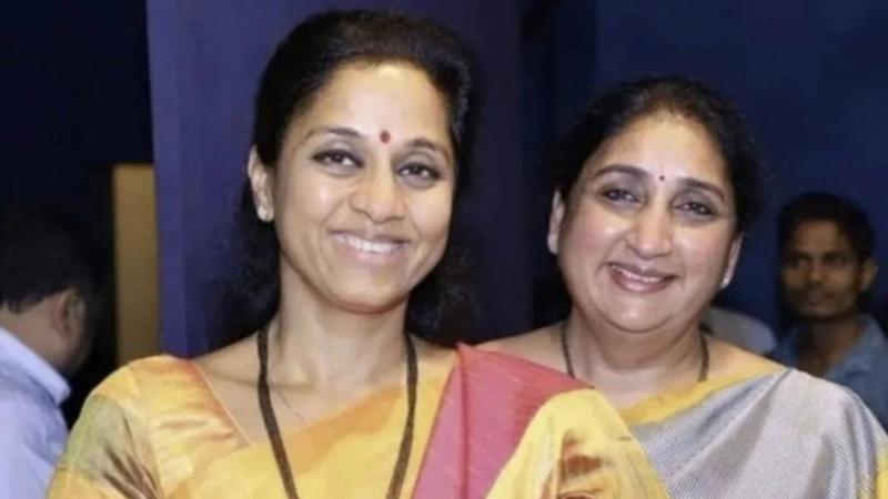 Supriya Sule and Sunetra Pawar