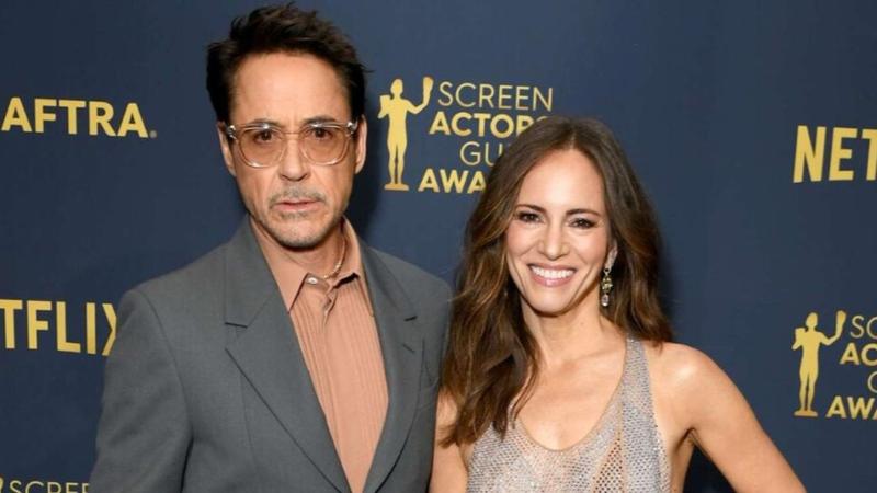 Robert Downey Jr with his wife Susan