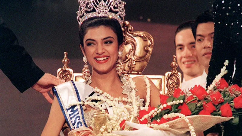 Sushmita Sen as Miss Universe