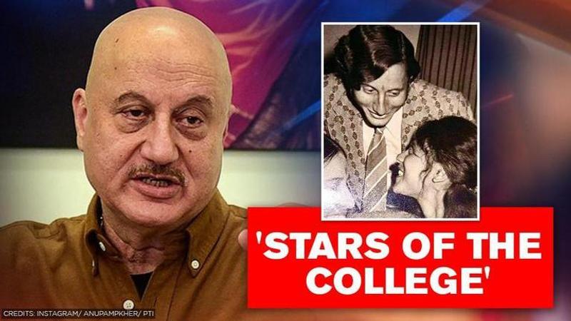 Anupam Kher gets nostalgic as he shares memories of college and friend Shubhra